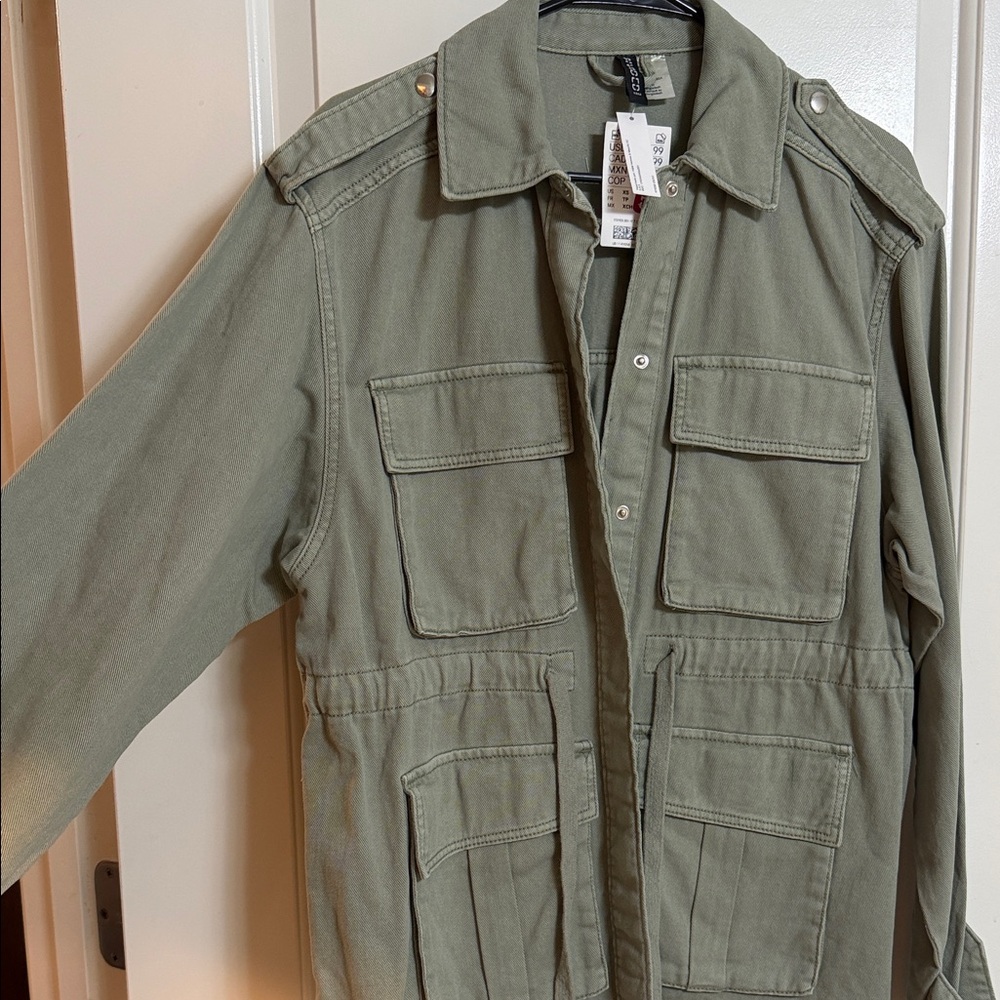 Divided Khaki Utility Jacket